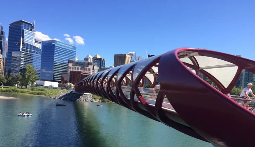 Peace Bridge, Downtown Calgary