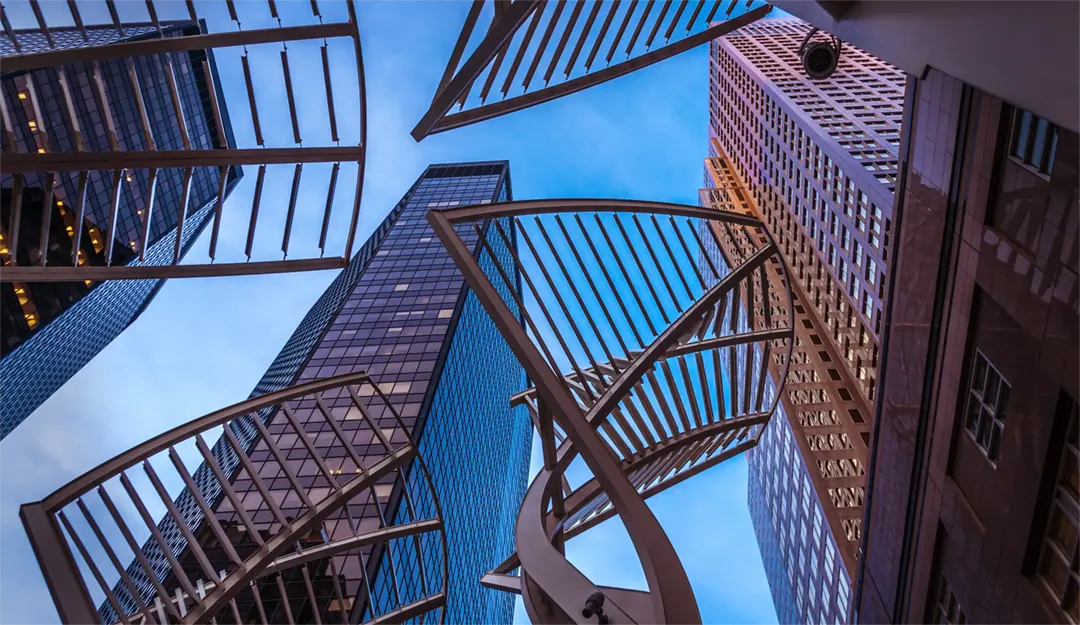 Skyscrapers in downtown Calgary
